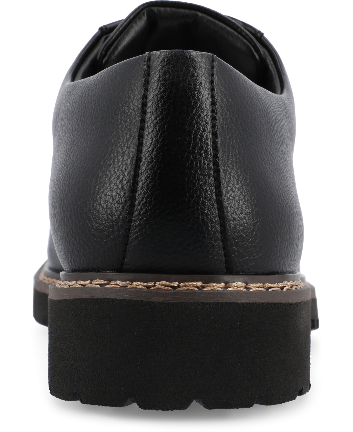 Vance Co. Men's Martin True Comfort Foam Plain Toe Lace-Up Derby Shoes