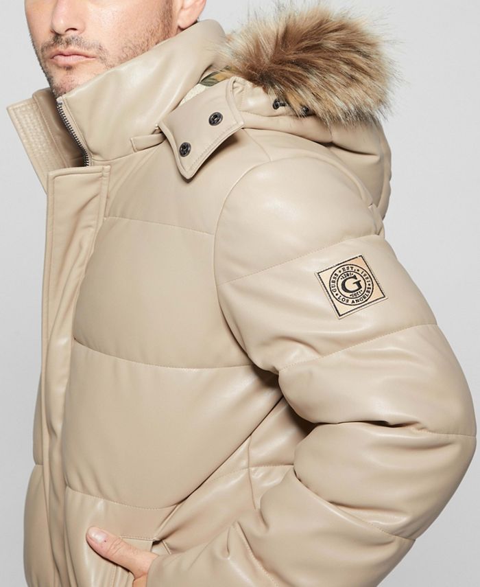 GUESS Men's Stretch Puffer Jacket Macy's
