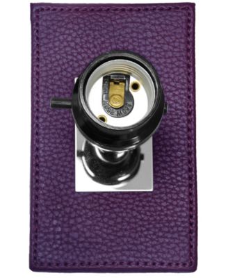 Lalia Home Lexington 21" Leather Base Modern Home D&eacute;cor Bedside Table Lamp with White Rectangular Fabric Shade