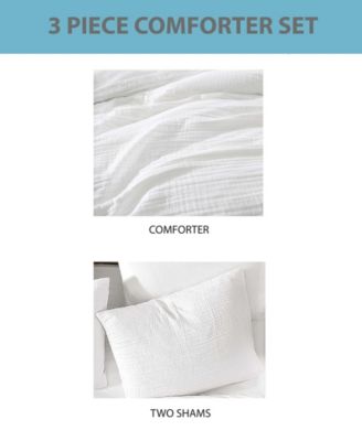 Devin Gauze 4-Pc. Comforter Set, Queen