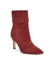 Nine west red ankle on sale boots