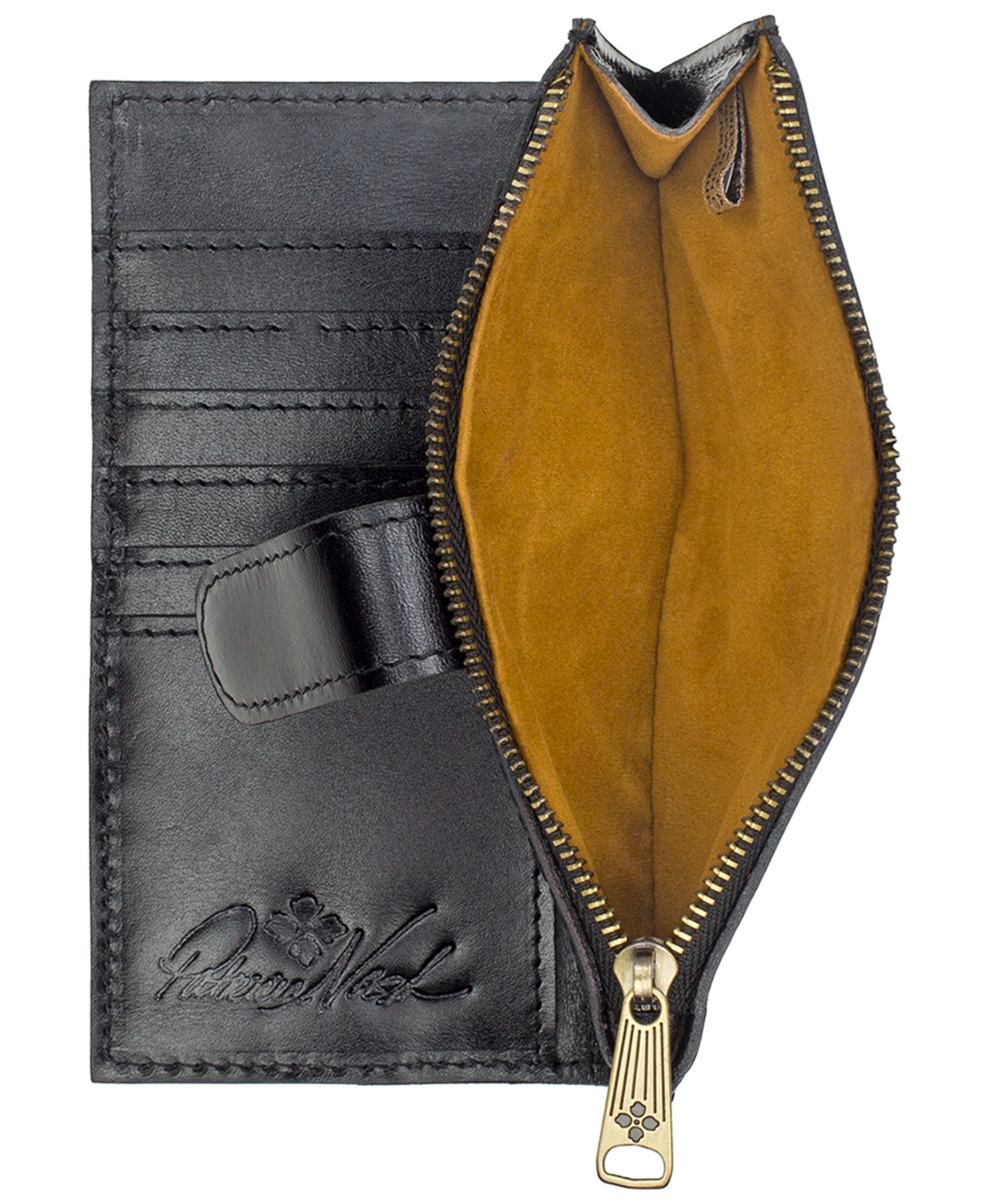 Patricia Nash Nazari Leather Wallet -Black