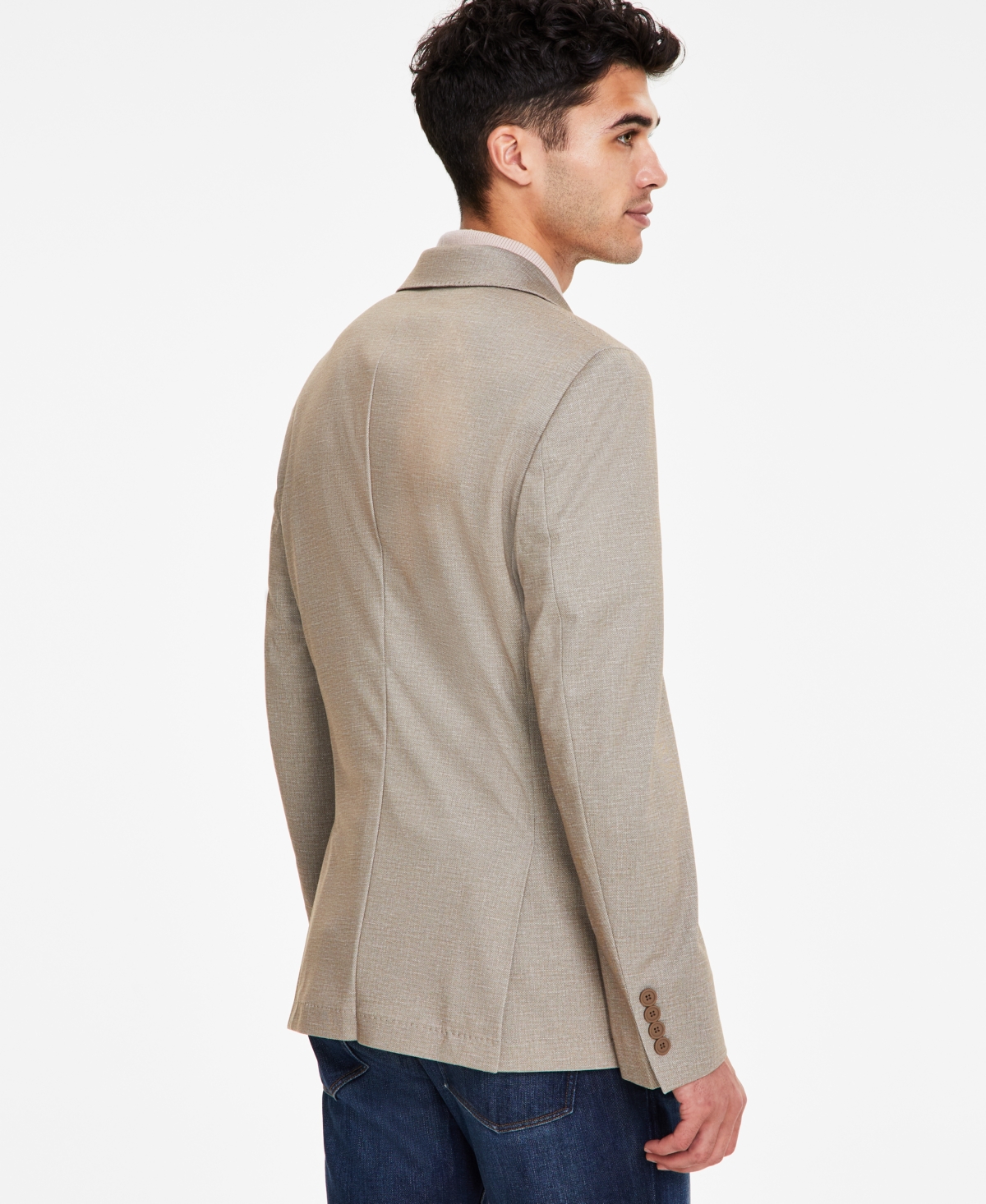 Calvin Klein Men's Solid Slim-Fit Soft Sport Coat