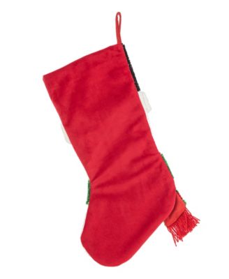 20.5" L Hooked Stocking, Snowman