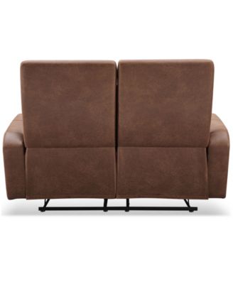 Bentley 58.5" Polyester Manual Reclining Loveseat