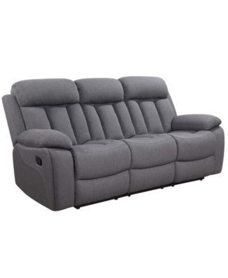 Fletcher 81.4" Stain-Resistant Polyester Reclining Sofa