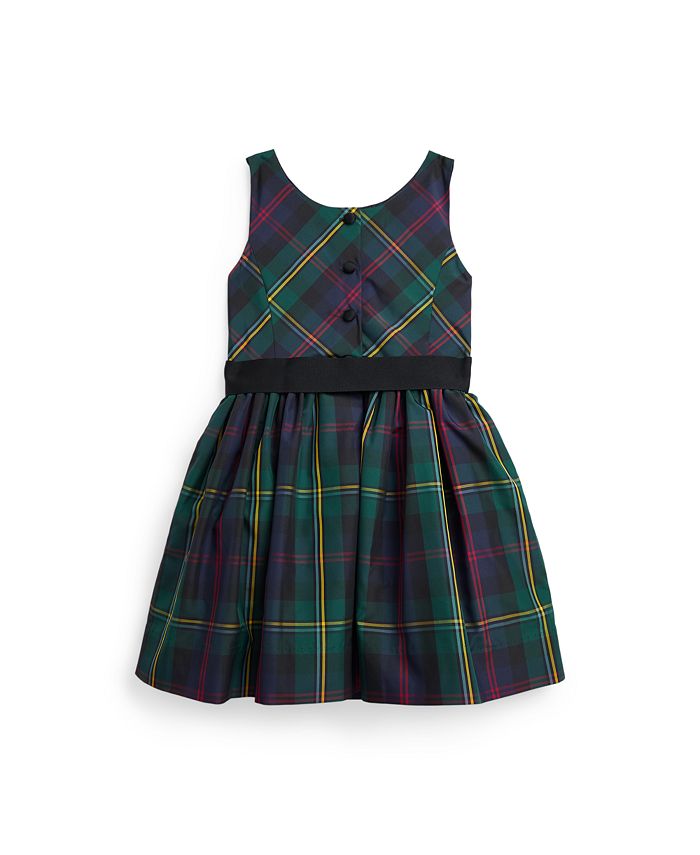 Polo Ralph Lauren Toddler and Little Girls Plaid Fit-and-Flare Dress ...