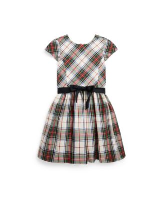 Polo Ralph Lauren Big Girls Plaid Fit and Flare Dress Macy s