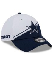 Youth New Era Black Dallas Cowboys 2023 NFL Crucial Catch Cuffed Knit Hat