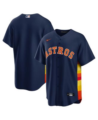 Men's Houston Astros Official Blank Replica Jersey