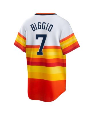 Men's Craig Biggio Houston Astros Coop Player Replica Jersey