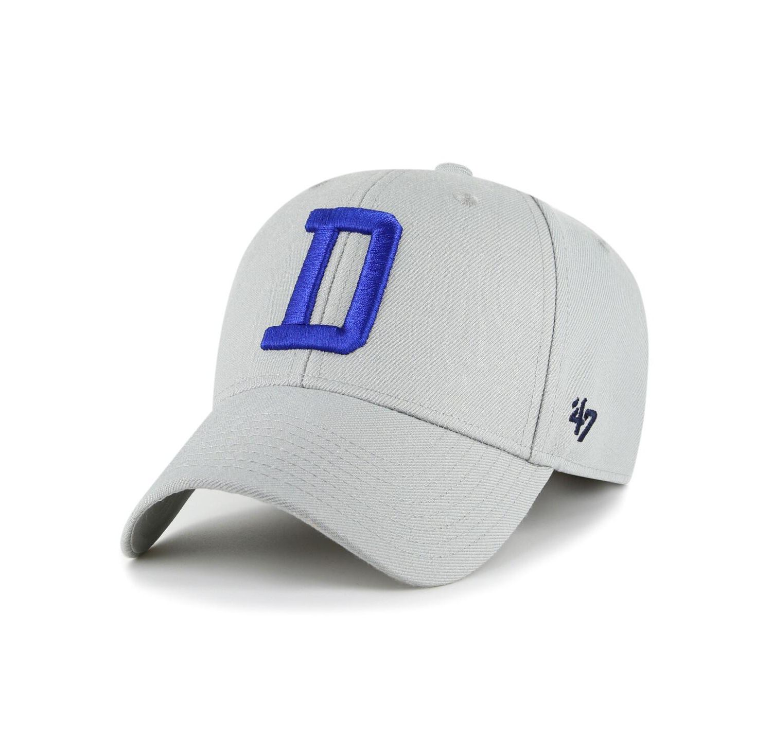 Men's Gray Dallas Cowboys "D" MVP Adjustable Hat