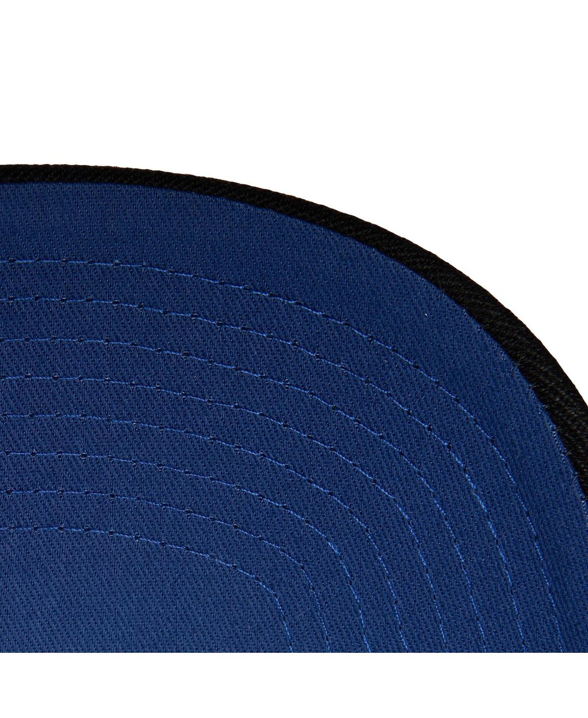 Men's Mitchell & NessGolden State Warriors Mvp Team Script 2.0 Stretch-Snapback Hat - Black