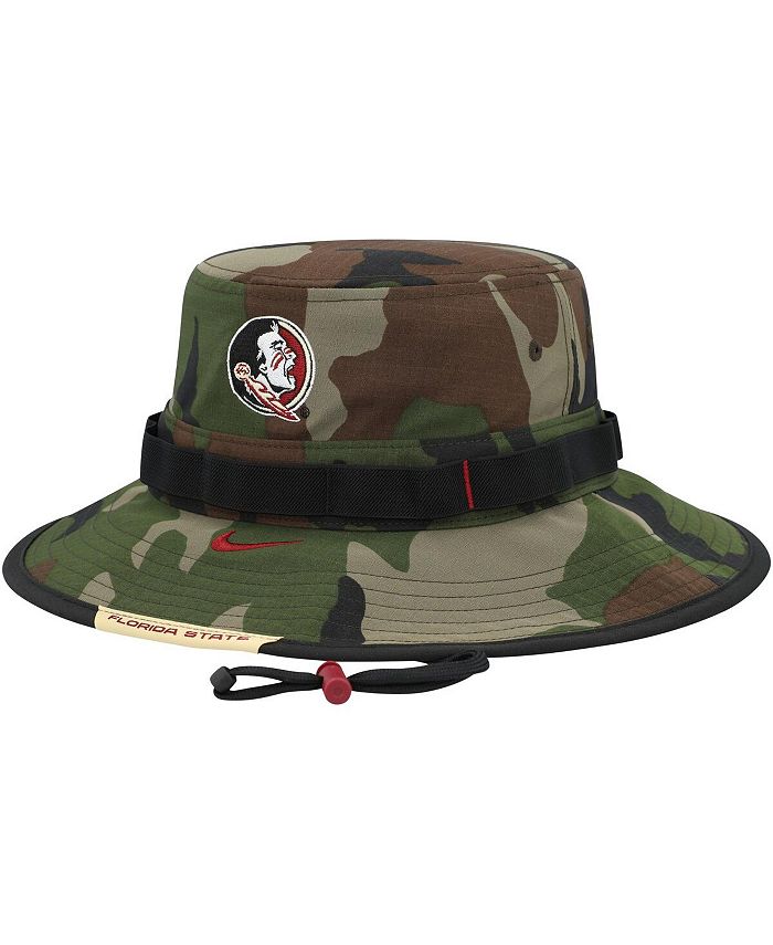 Nike Men's Camo Florida State Seminoles Boonie Performance Bucket Hat ...