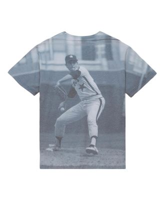 Men's Nolan Ryan Houston Astros Cooperstown Collection Highlight Sublimated Player Graphic T-shirt