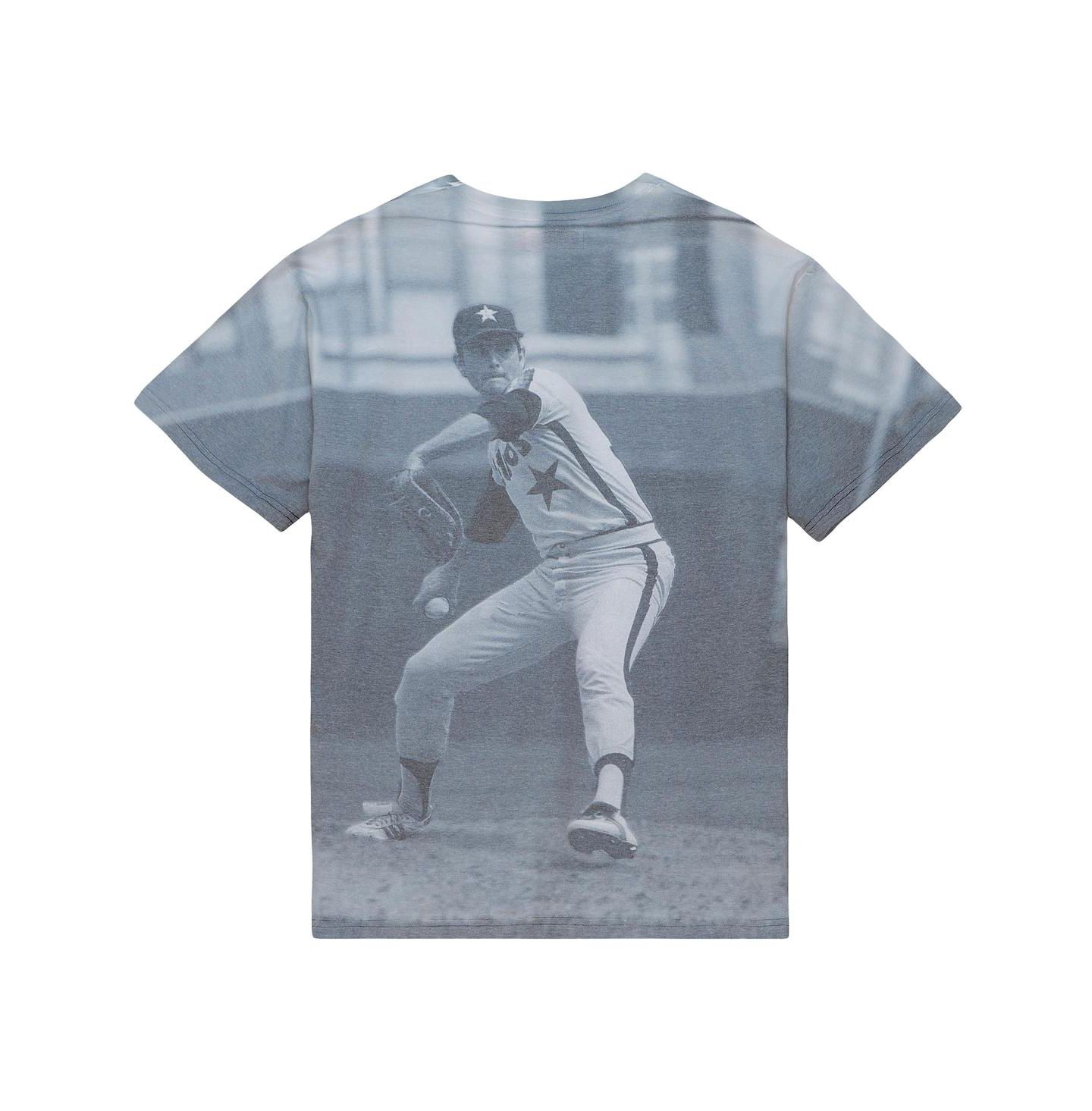 Мужская футболка Mitchell & Ness Nolan Ryan Houston Astros Cooperstown Collection Highlight Sublimated Player Graphic — фото 4