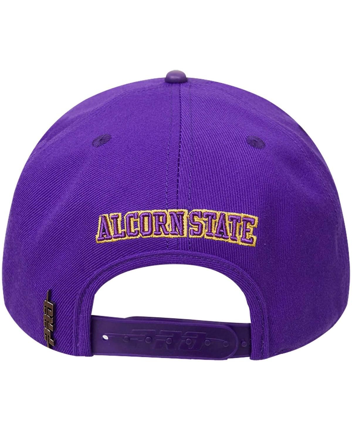 Pro Standard Men's Pro Standard Purple Alcorn State Braves Evergreen  Primary Logo Snapback Hat - Purple