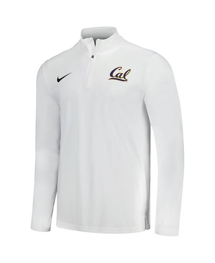 Nike Men's White Cal Bears Intensity Performance QuarterZip Top Macy's