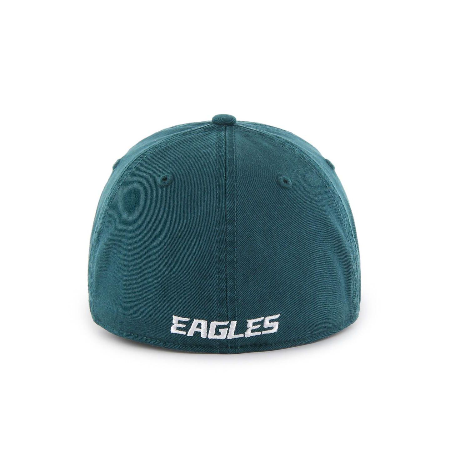 Мужская кепка '47 Brand Green Philadelphia Eagles Franchise Logo Fitted Hat — фото 3