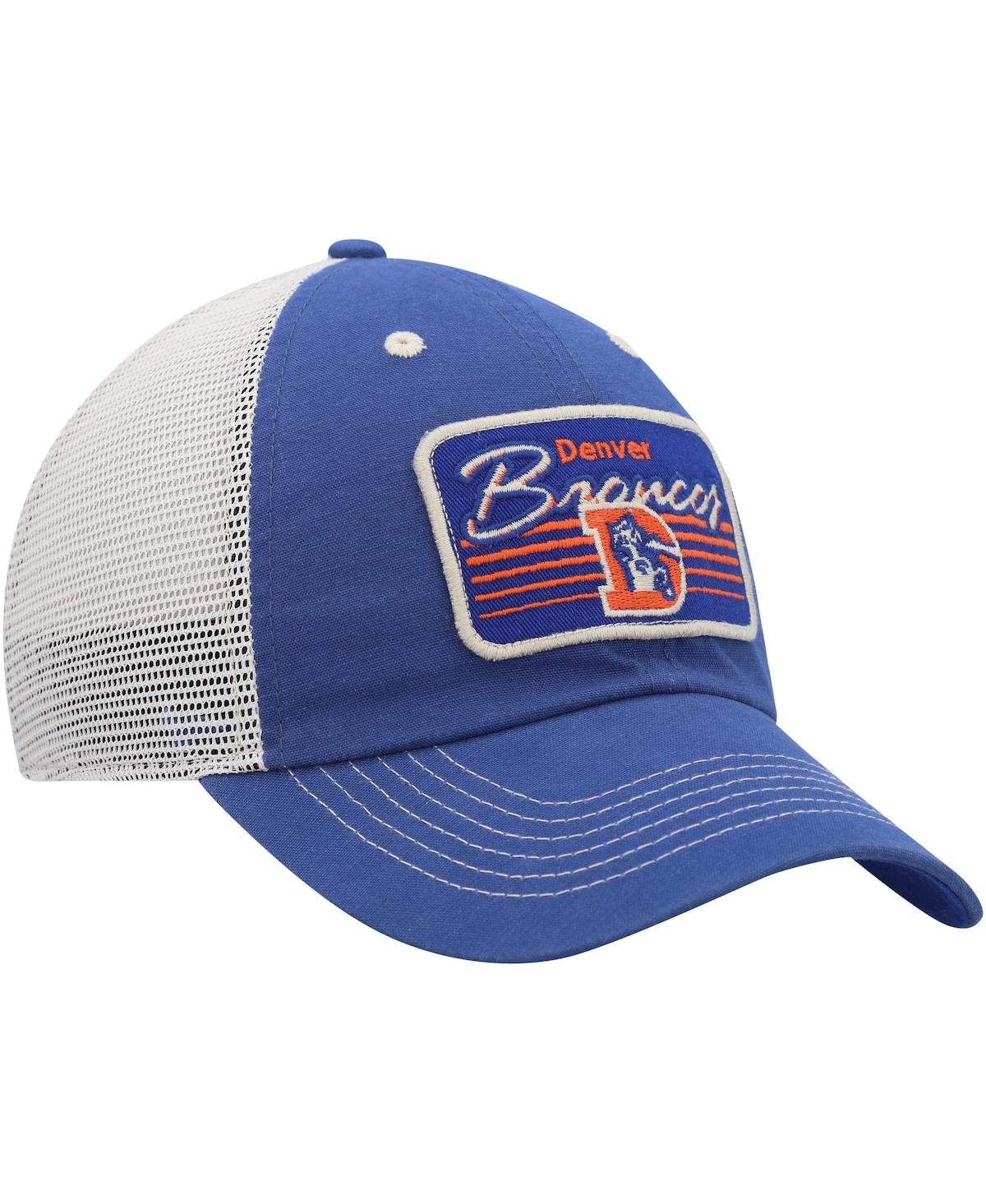 Men's '47 Brand Natural Denver Broncos Legacy Five Point Trucker Clean Up Adjustable Hat - Natural