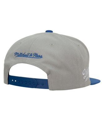 Men's Gray Los Angeles Dodgers Cooperstown Collection Away Snapback Hat