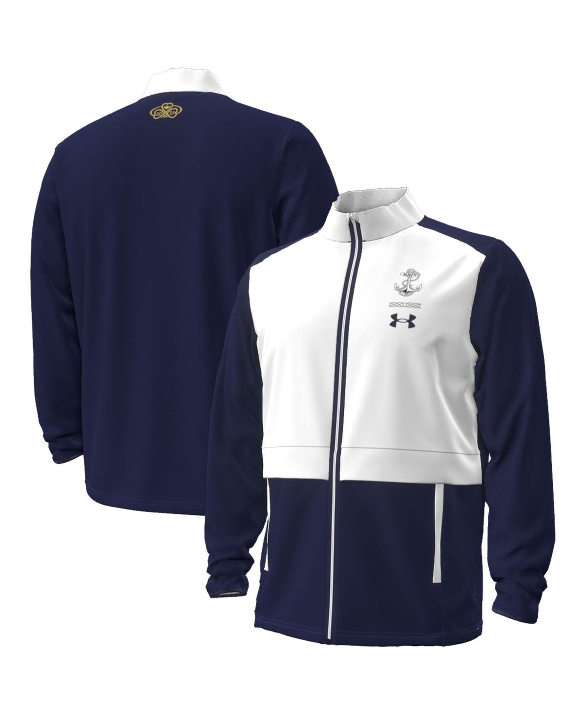 Shop Under Armour Men's  Navy Navy Midshipmen 2023 Aer Lingus College Football Classic Full-zip Jacket