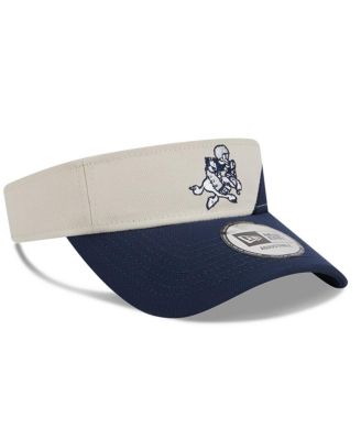 Men's Cream, Navy Dallas Cowboys 2023 Sideline Historic Adjustable Visor