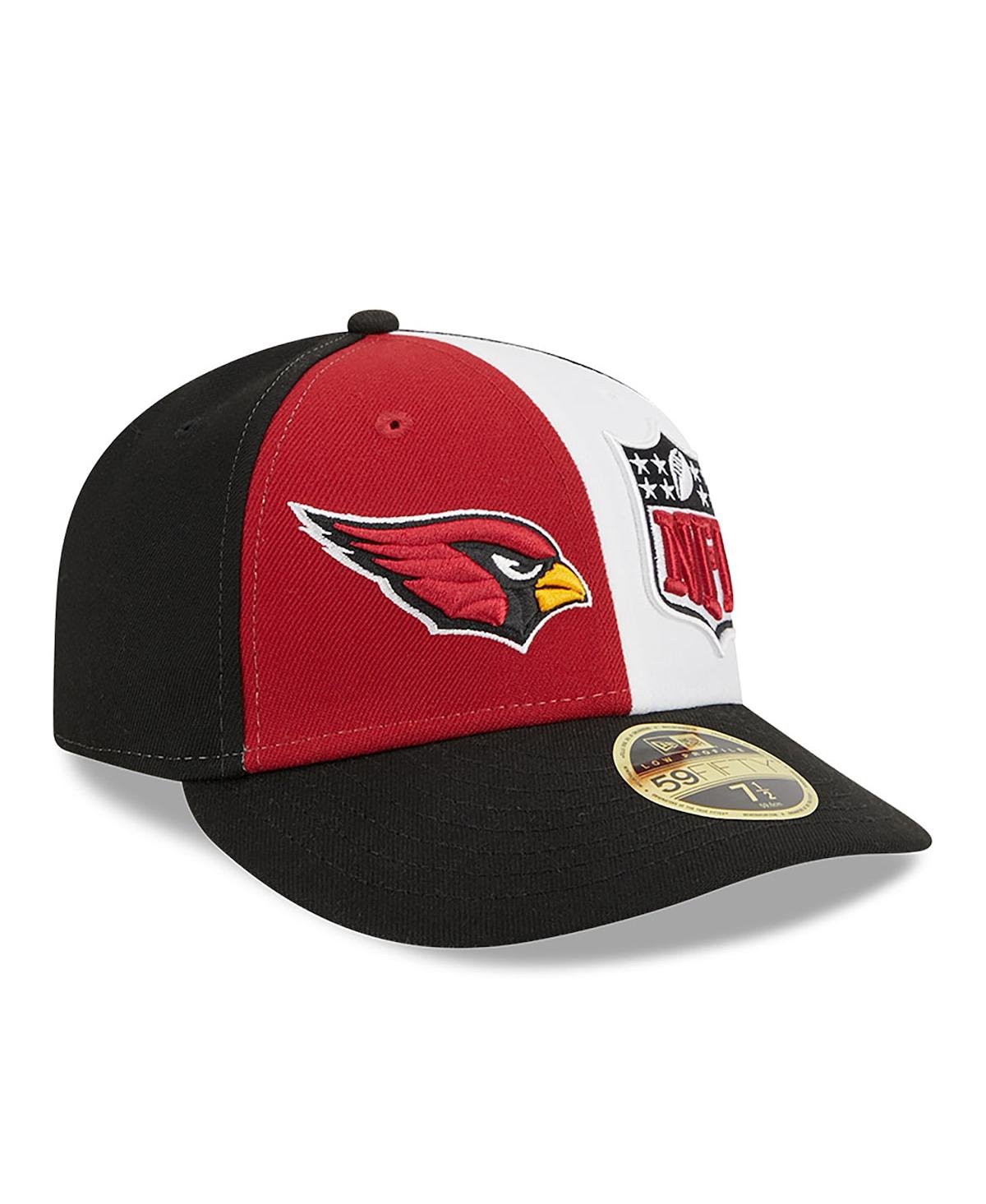 Men's New Era Black Arizona Cardinals 2023 Sideline Low Profile 59FIFTY Fitted Hat - Black