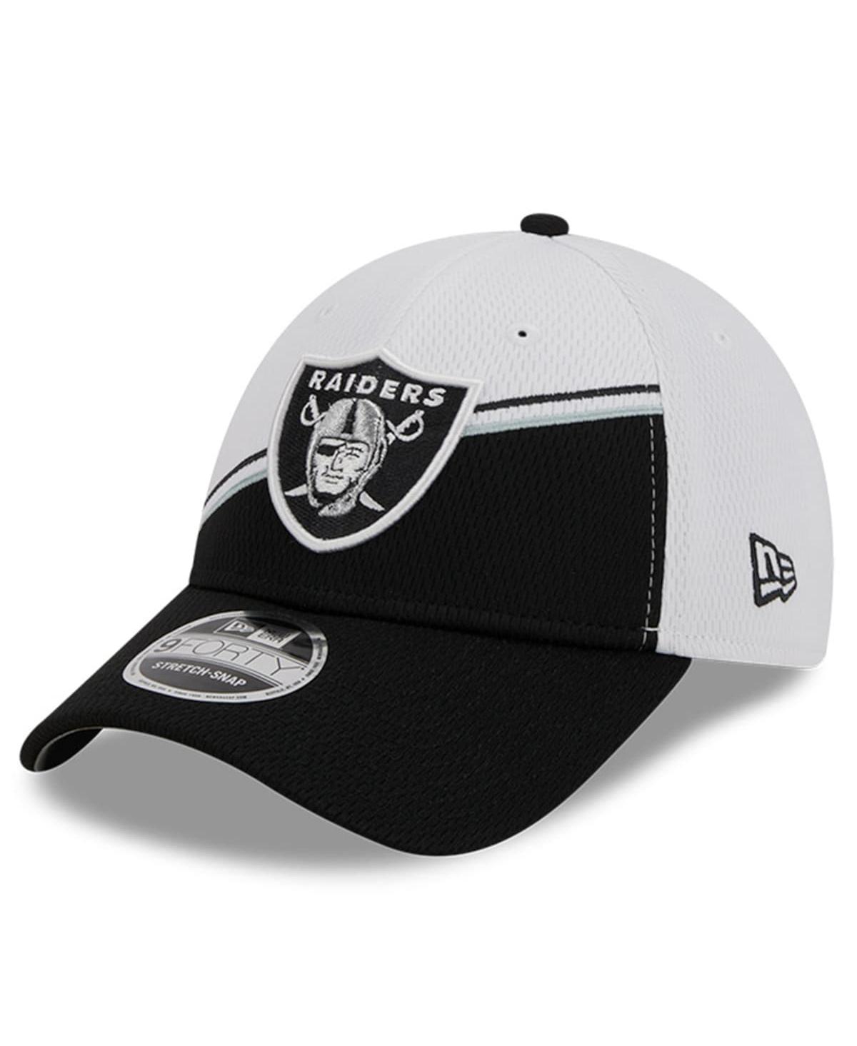 Men's New Era Black Las Vegas Raiders 2023 Sideline 9FORTY Adjustable Hat - Black