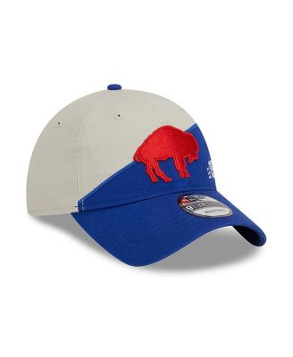 Men's Cream, Royal Buffalo Bills 2023 Sideline Historic 9TWENTY Adjustable Hat