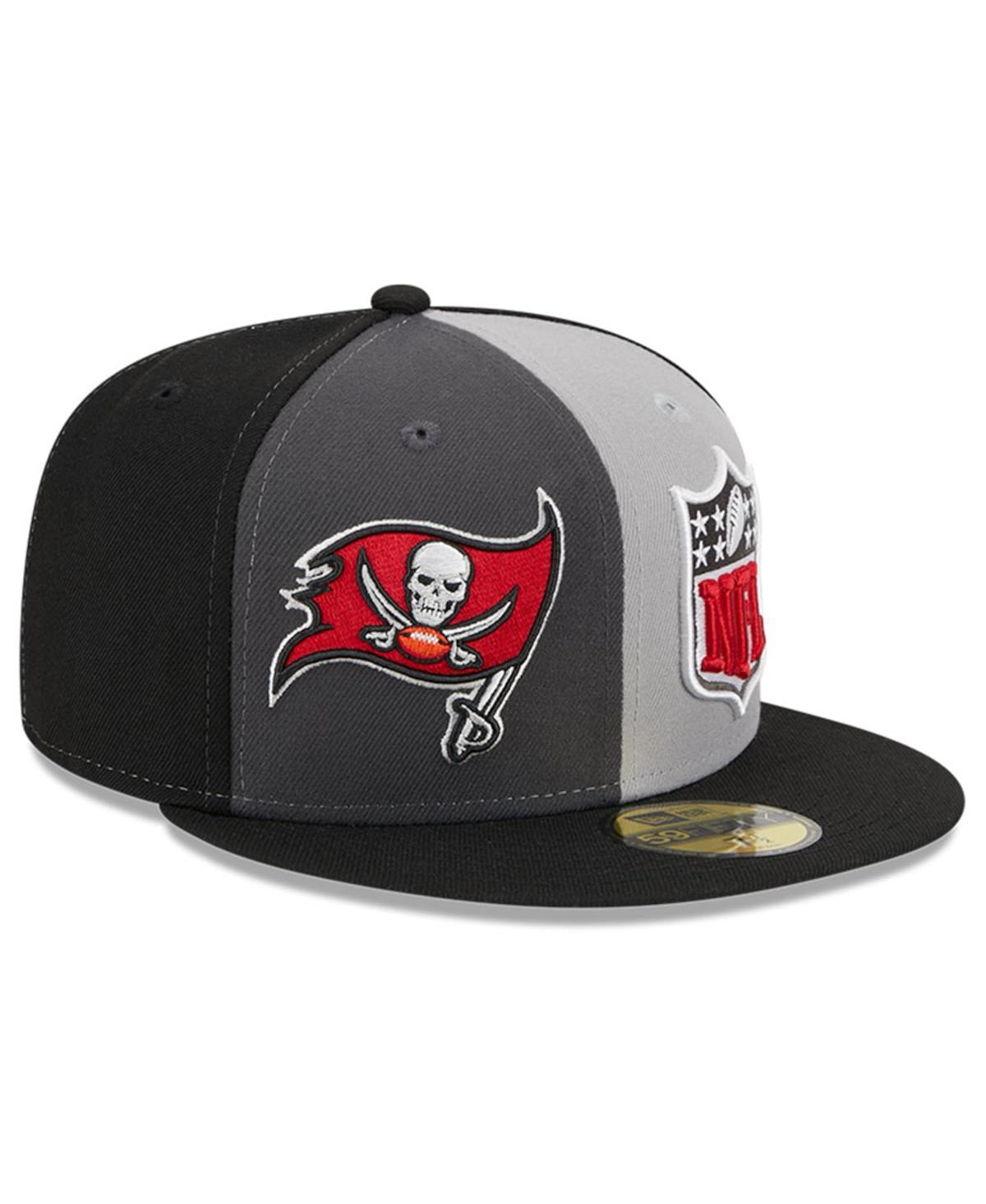 Men's New Era Black Tampa Bay Buccaneers 2023 Sideline 59FIFTY Fitted Hat - Black
