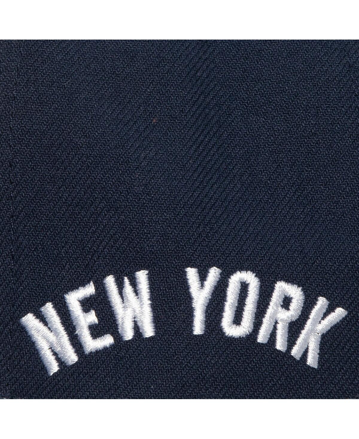 Mitchell & Ness Men's  Cream, Gray New York Yankees Yankee Stadium 50th Anniversary Homefield Fitted In Cream,gray