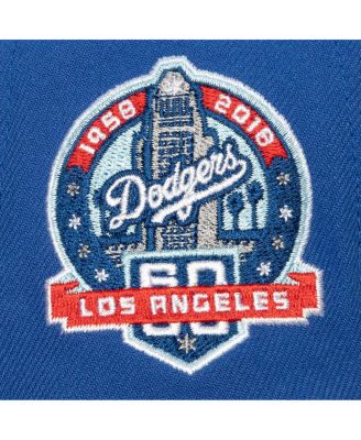 Men's Royal, Gray Los Angeles Dodgers Bases Loaded Fitted Hat