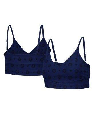 Women's Navy Houston Astros Active Bra