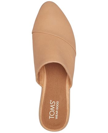 Toms honey sales leather mules