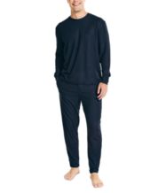 Nautica Men's Waffle Knit Thermal Pajama Set - Macy's