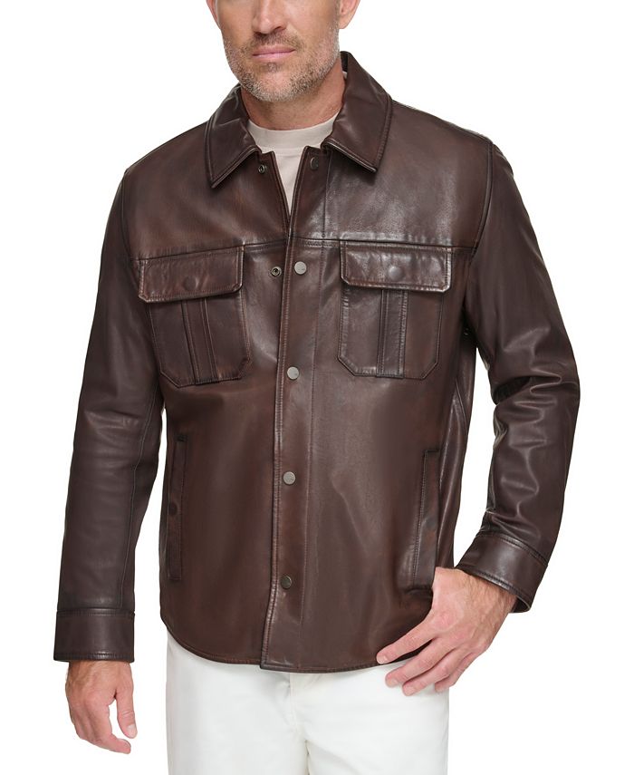 Andrew Marc Mogador Leather Jacket
