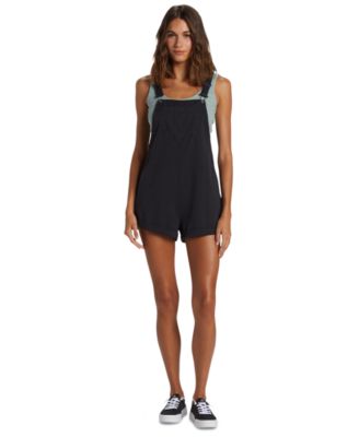 Roxy - Juniors' Silver Sky Short Overalls