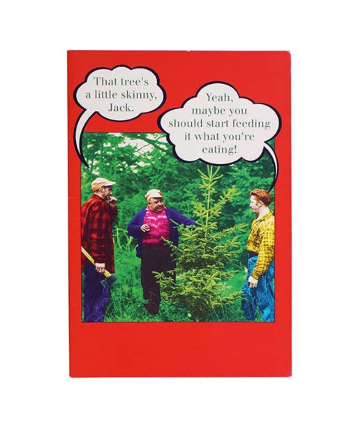 Jam Paper Christmas Cards Matching Envelopes Set In Skinny Christmas Tree