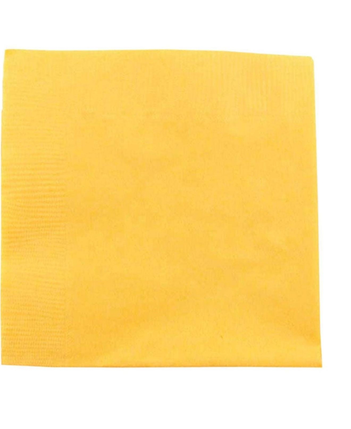 Shop Jam Paper Medium Lunch Napkins In Yellow