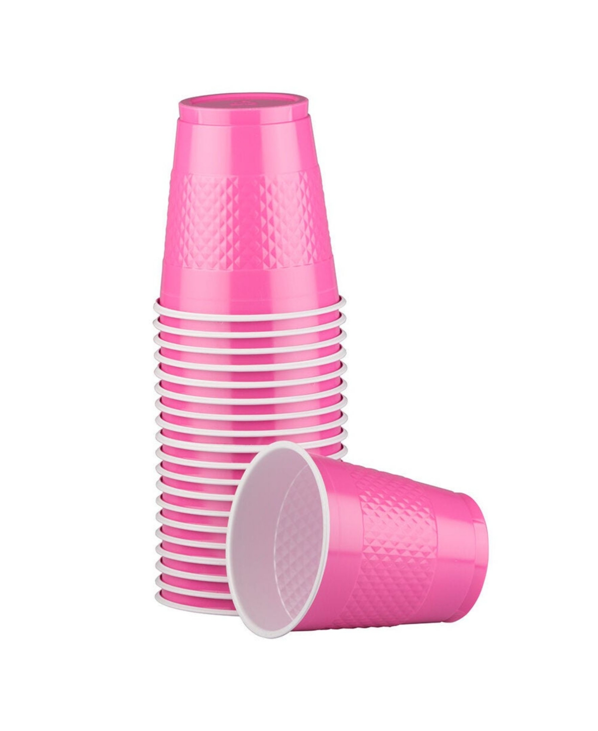 Shop Jam Paper Plastic Party Cups In Fuchsia