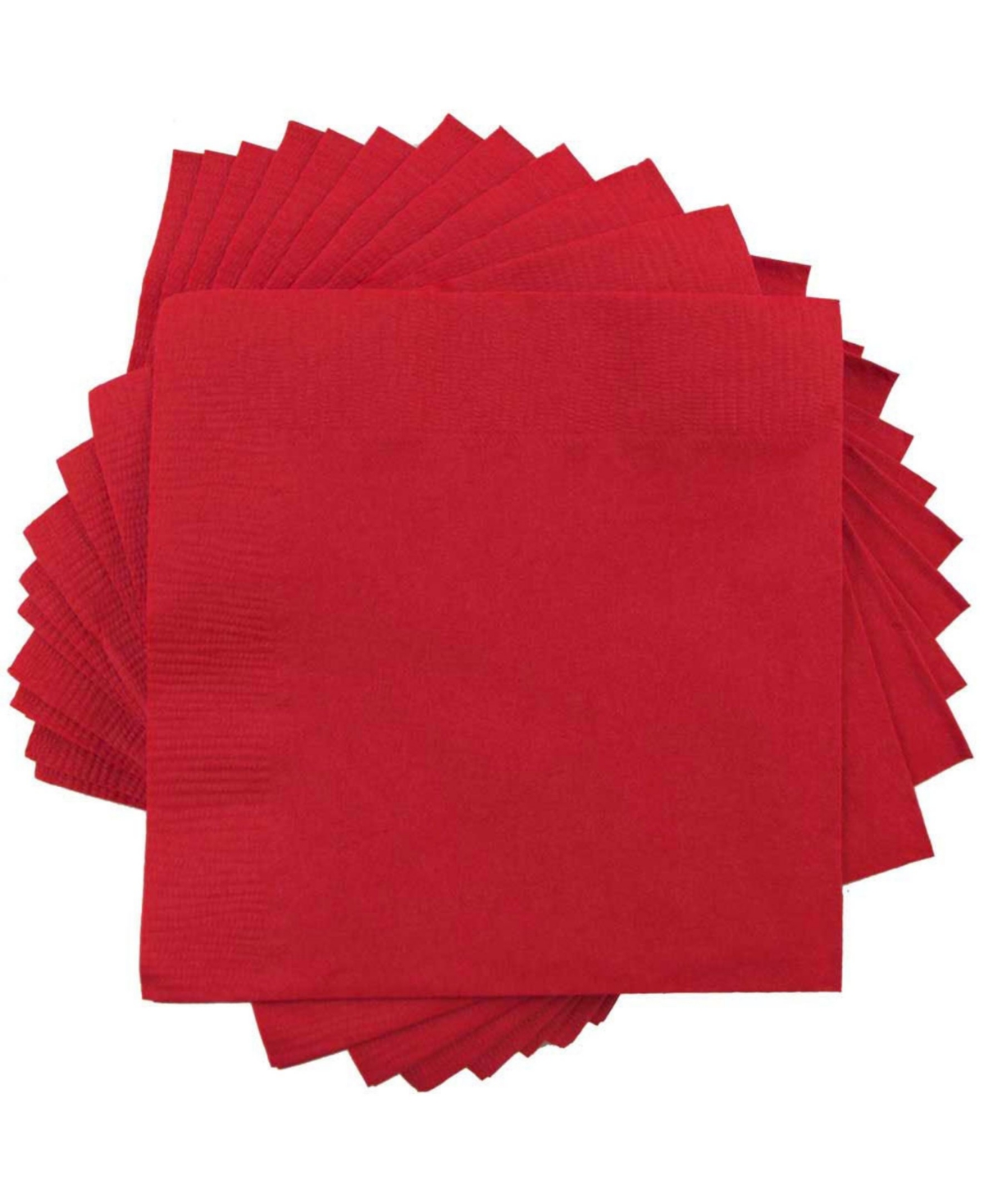 Jam Paper Small Beverage Napkins In Red