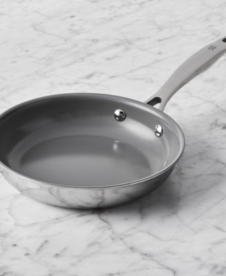 HENCKELS CLAD H3 Ceramic Nonstick 8' Stainless Steel Ceramic Nonstick Fry Pan 