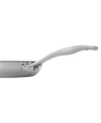 HENCKELS Clad H3 Ceramic Nonstick 10" Stainless Steel Ceramic Nonstick Fry Pan with Lid