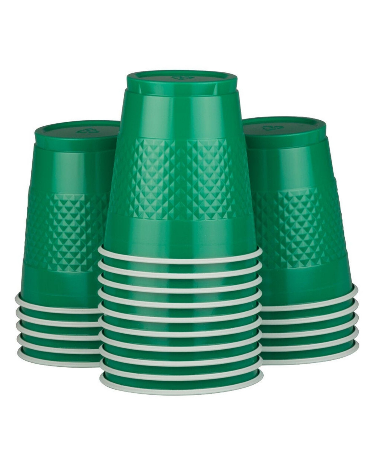 Jam Paper Plastic Party Cups In Green