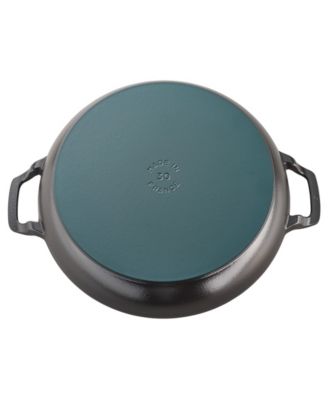 Cast Iron 3.5-Qt Braiser with Glass Lid
