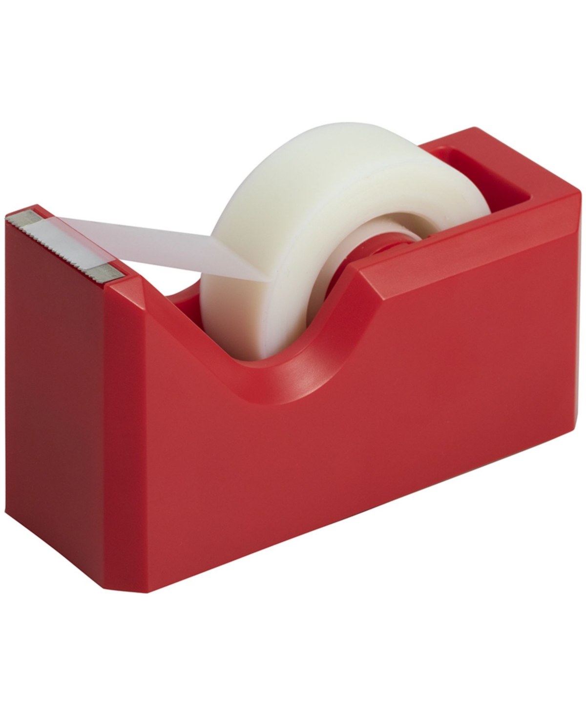 Jam Paper Colorful Desk Tape Dispensers In Red