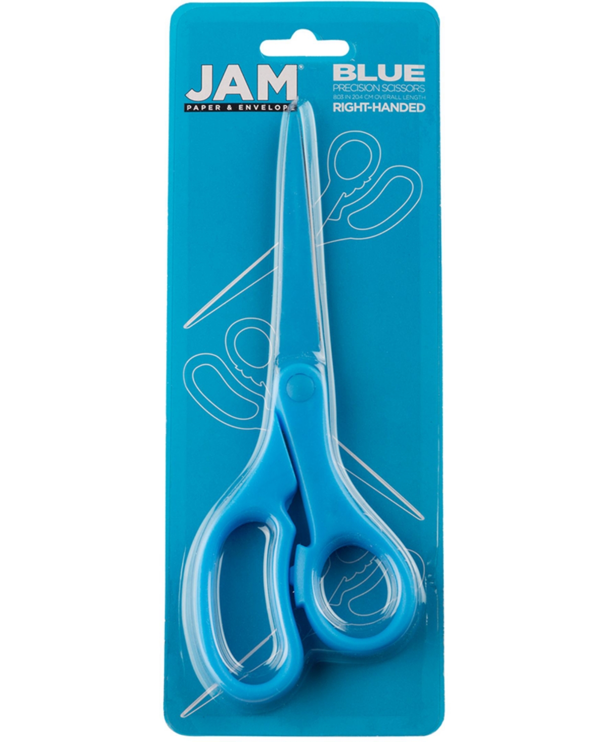 Shop Jam Paper Multi-purpose Precision Scissors In Blue