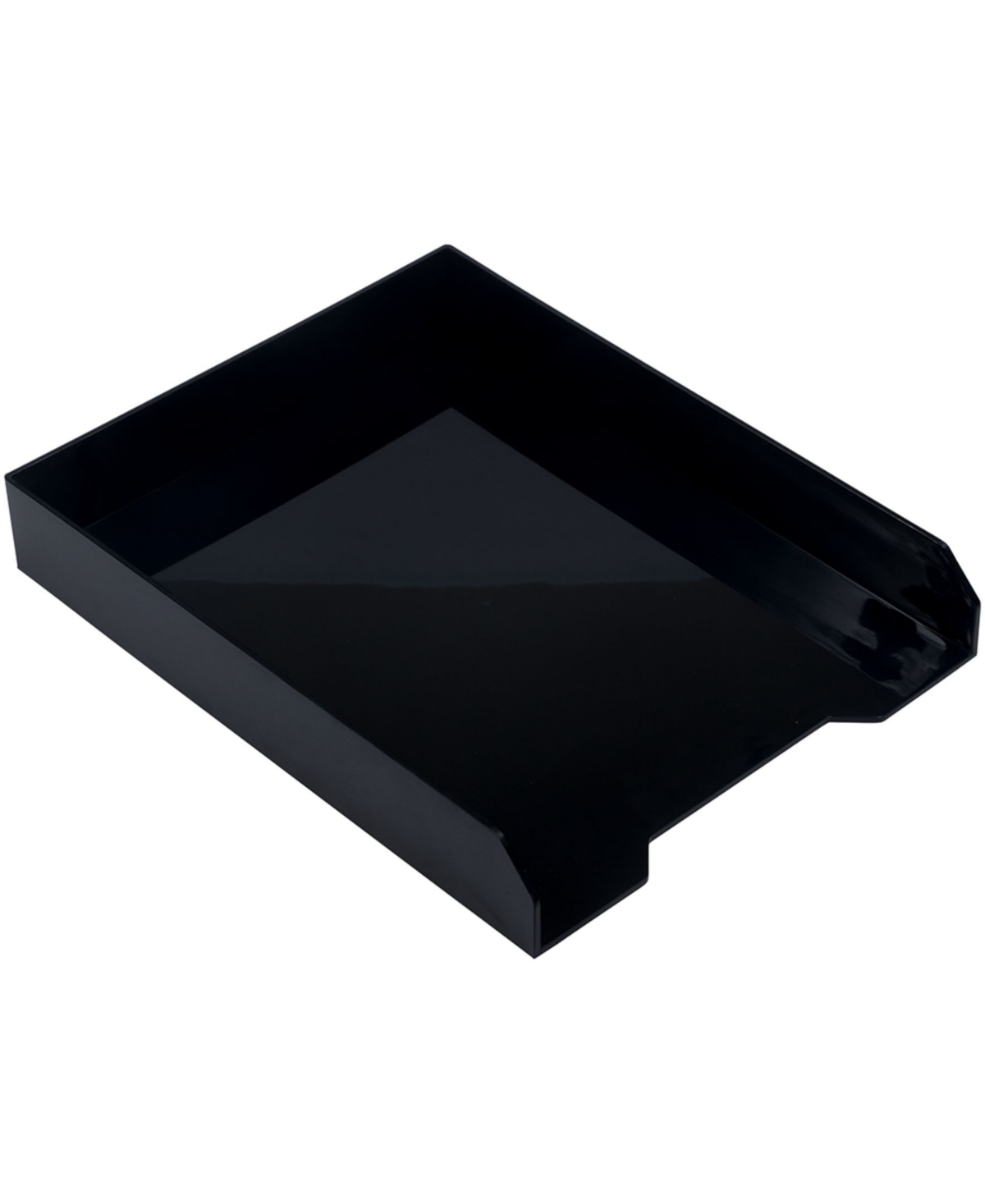 Jam Paper Stackable Paper Trays In Black