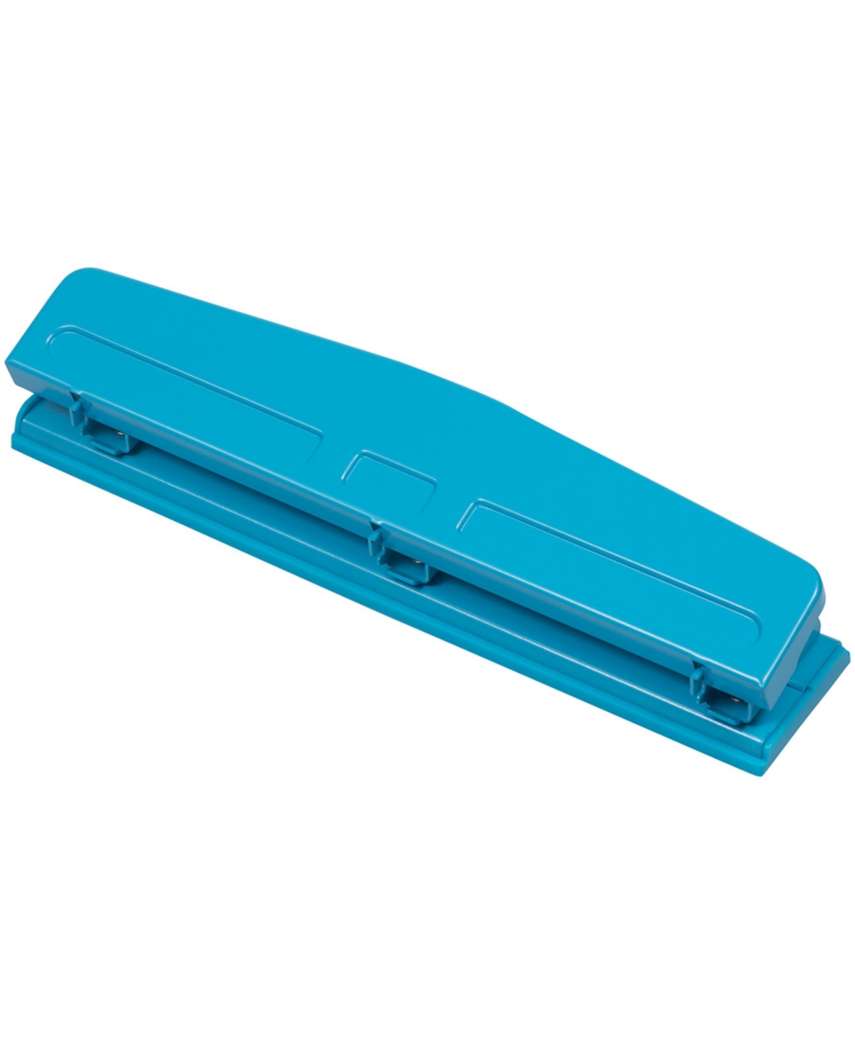 Metal 3 Hole Punch - 10 Sheet Capacity - Hole Puncher Sold Individually - Blue